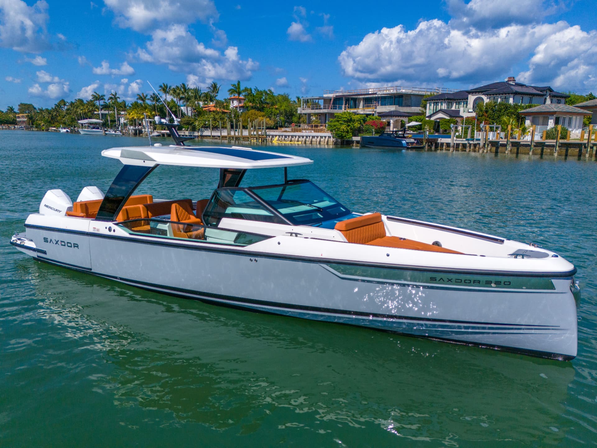 Saxdor 320 GTO boat for rent in Miami — photo 1