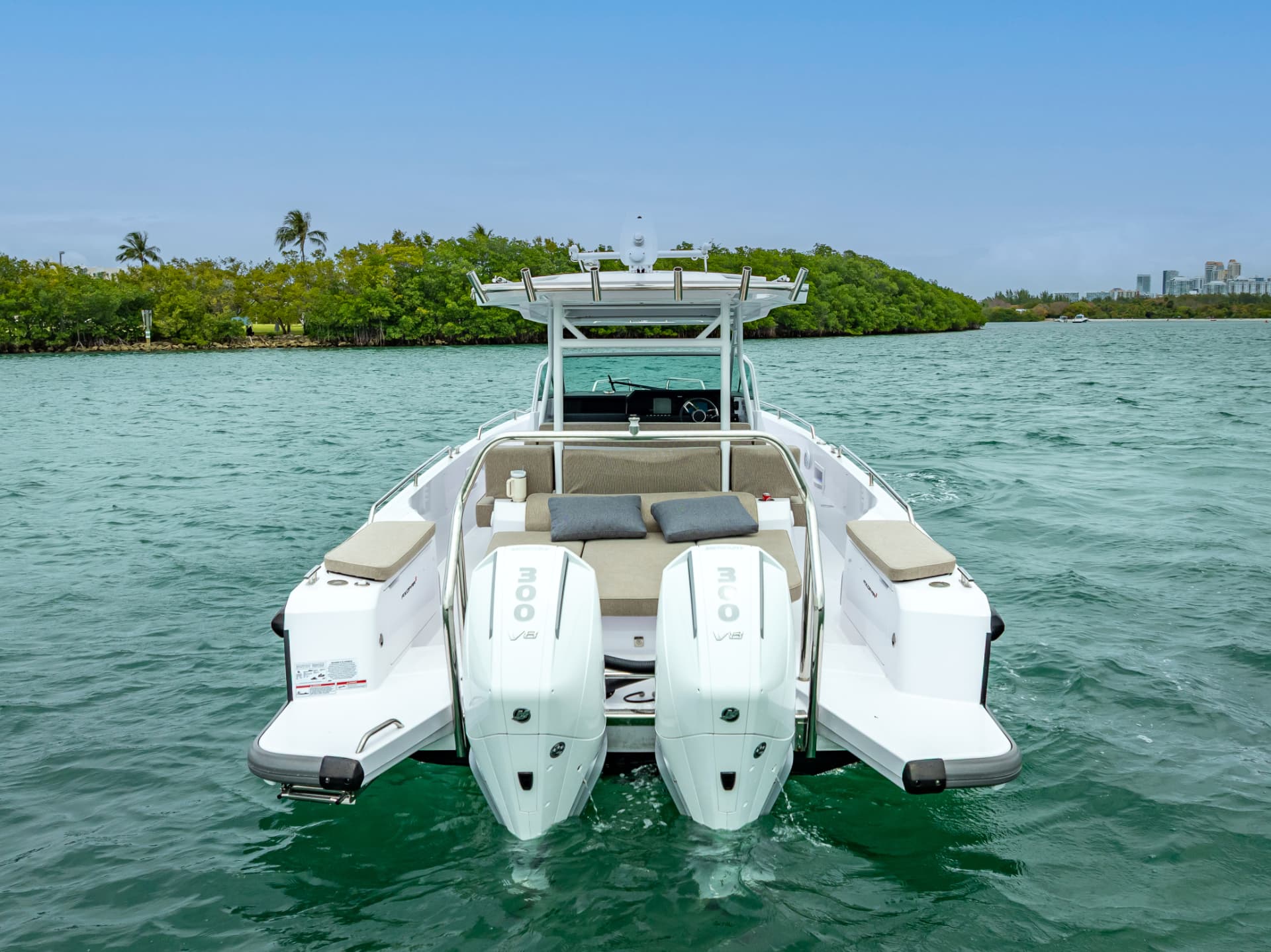 Axopar 37 Brabus Edition boat for rent in Miami — photo 4